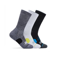 CREW RUN SOCK 3-PACK Unisex ถุงเท้าวิ่งสำหรับผู้ชายและผู้หญิง