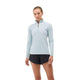 GLIDETECH QUARTER ZIP เสื้อยืดแขนยาวผู้หญิง