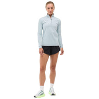 GLIDETECH QUARTER ZIP เสื้อยืดแขนยาวผู้หญิง