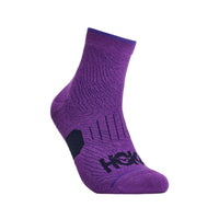 HOKA QUARTER RUN SOCK 3-PACK Unisex ถุงเท้าวิ่งสำหรับผู้ชายและผู้หญิง