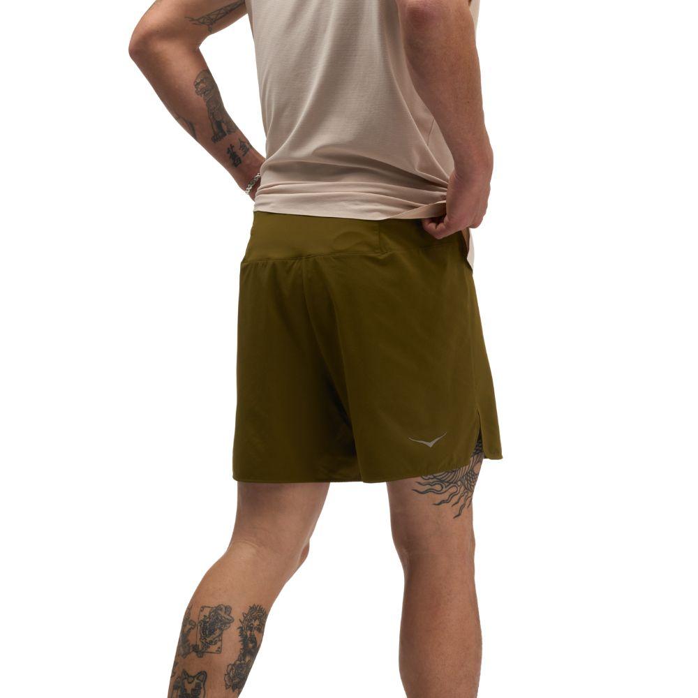 HOKA GLIDE SHORT 5INCH BRIEF Men กางเกงวิ่งผู้ชาย