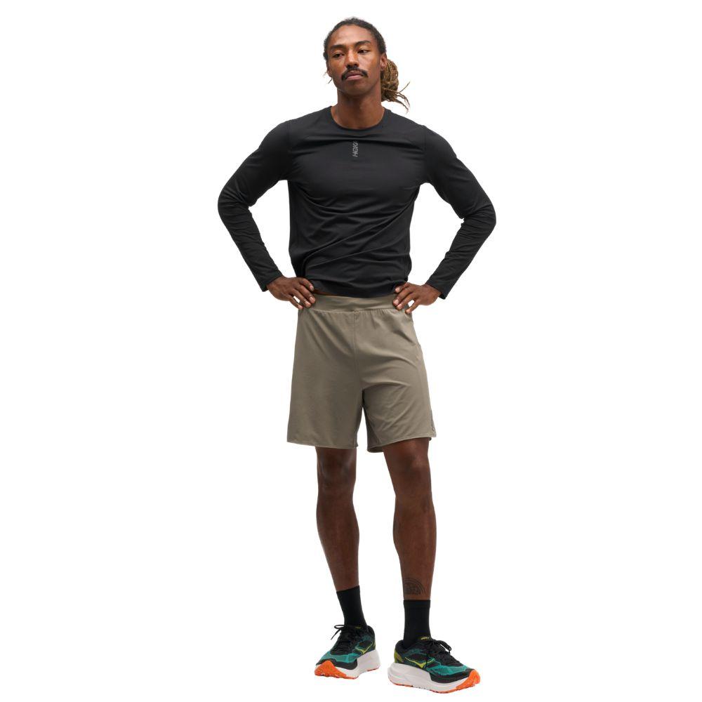 HOKA GLIDE SHORT 7INCH 2IN1 Men กางเกงวิ่งผู้ชาย