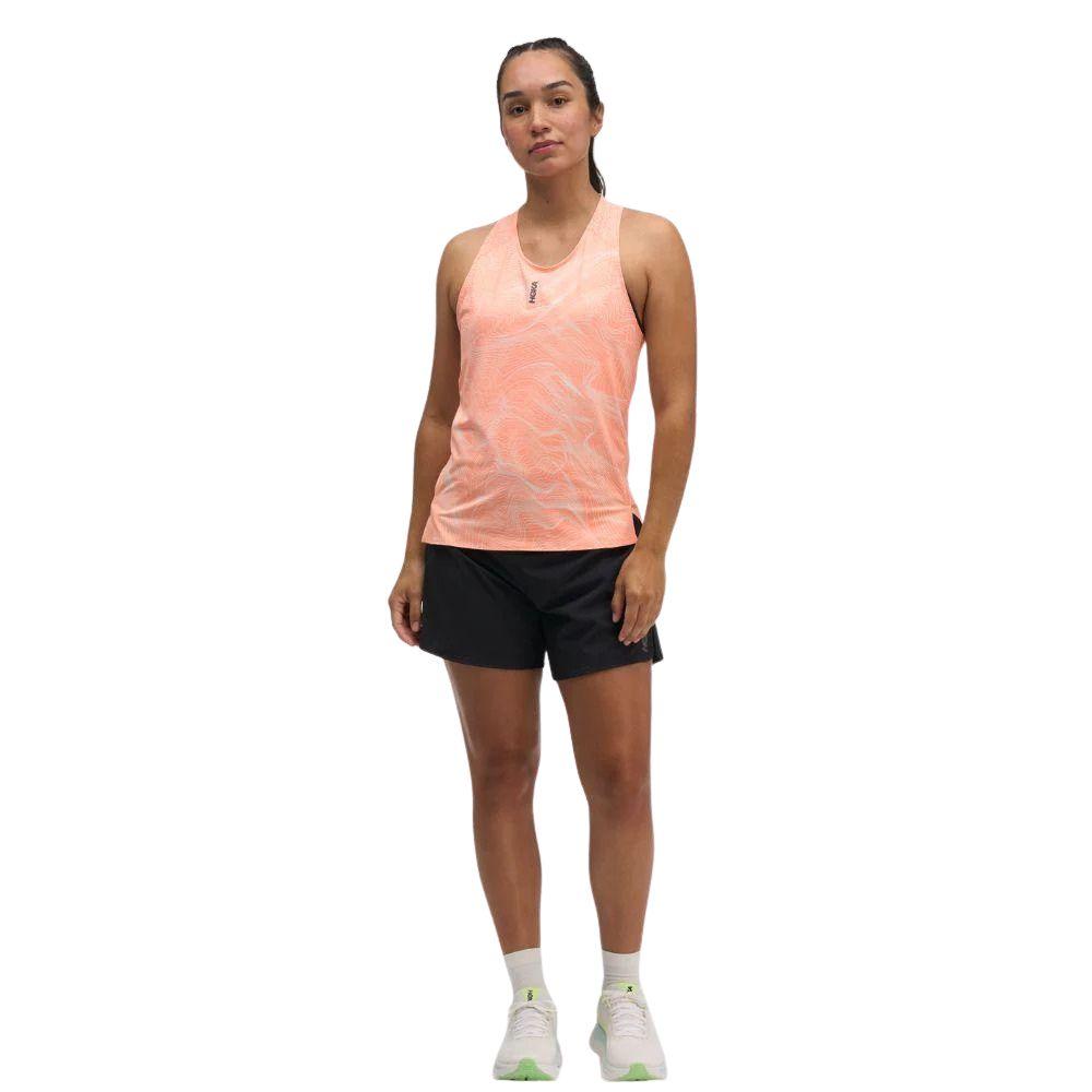 EVERYRUN TANK CLF PRT เสื้อวิ่งกล้ามผู้หญิง