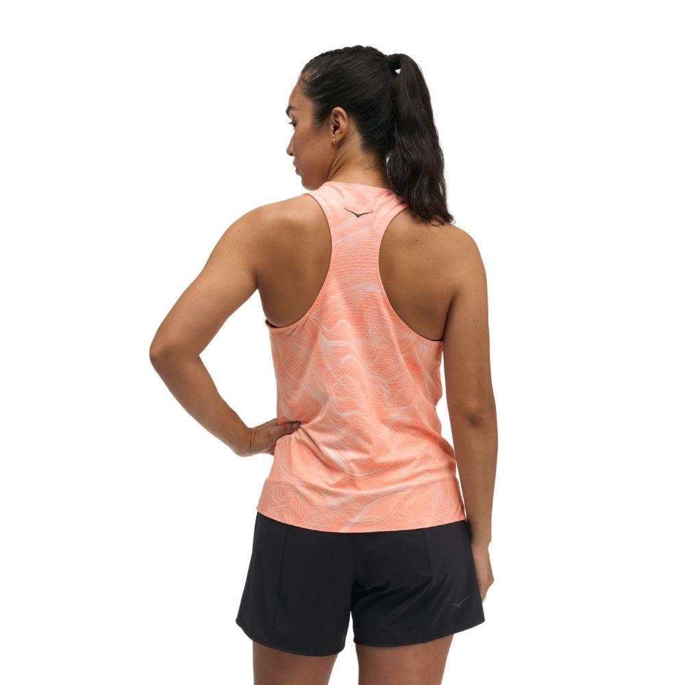 EVERYRUN TANK CLF PRT เสื้อวิ่งกล้ามผู้หญิง