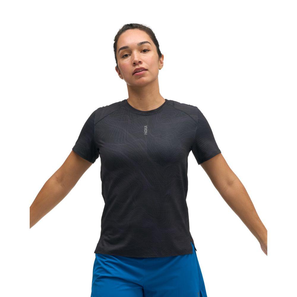 EVERYRUN SS CLF PRT เสื้อวิ่งแขนสั้นผู้หญิง