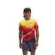 HOKA RACE DAY SHORT SLEEVE TR PRT Men เสื้อวิ่งแขนสั้นผู้ชาย