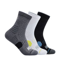 QUARTER RUN SOCK 3-PACK Unisex ถุงเท้าวิ่งสำหรับผู้ชายและผู้หญิง